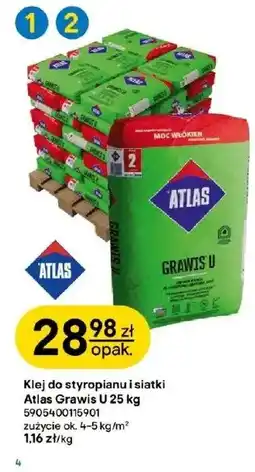 Castorama Klej do styropianu Atlas oferta