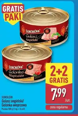 ALDI Konserwa mięsna Sokołów oferta