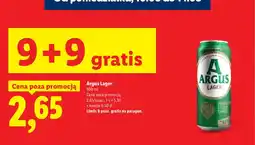 Lidl Piwo Argus Lager oferta