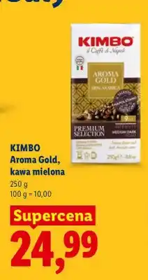 Lidl Kawa mielona Kimbo Aroma Gold oferta