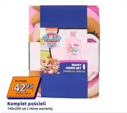 Action Komplet pościeli Paw Patrol oferta