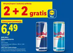 Lidl Napój energetyczny Red Bull oferta