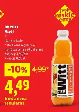 Lidl Napój Dr Witt oferta