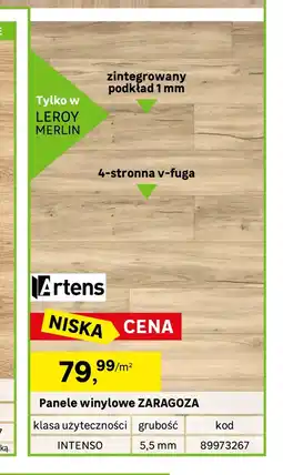 Leroy Merlin Panel winylowy Artens oferta