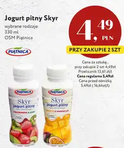 Market Point Jogurt pitny Skyr mango marakuja Piątnica oferta