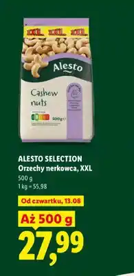 Lidl Orzechy nerkowca Alesto Selection XXL oferta