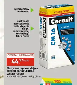 Leroy Merlin Zaprawa elastyczna Ceresit oferta