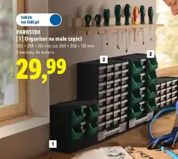 Lidl Organizer na małe części Parkside oferta