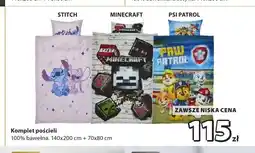 JYSK Komplet pościeli Stitch oferta