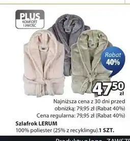 JYSK Szlafrok LERUM oferta