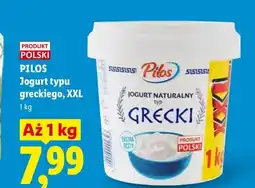 Lidl Jogurt typu greckiego Pilos XXL oferta