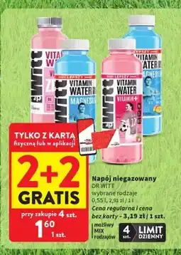 Intermarche Napój niegazowany Dr Witt Vitamin Water oferta