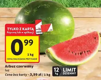 Arbuz czerwony luz