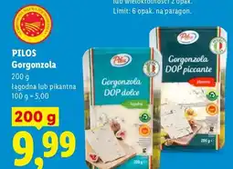Lidl Ser Gorgonzola DOP dolce Pilos oferta