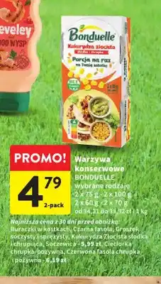 Intermarche Warzywa konserwowe Bonduelle oferta