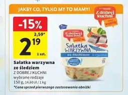 Intermarche Sałatka warzywna ze śledziem Z Dobrej Kuchni oferta