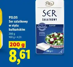 Lidl Ser sałatkowy w stylu bałkańskim Pilos oferta