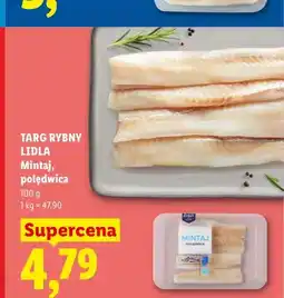 Lidl Mintaj polędwica Targ Rybny Lidla oferta