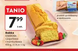 Intermarche Babka jogurtowa Oskroba oferta