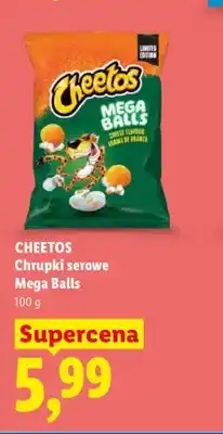 Lidl Chrupki serowe Cheetos Mega Balls oferta
