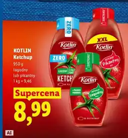 Lidl Ketchup pikantny Kotlin oferta