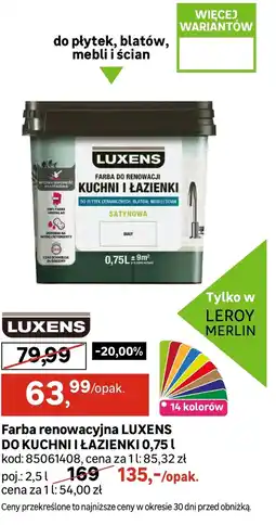 Leroy Merlin Farba Luxens oferta