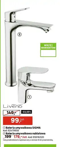 Leroy Merlin Bateria umywalkowa Liveno oferta