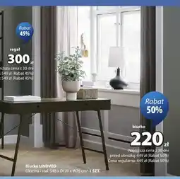 JYSK Biurko Lindved oferta