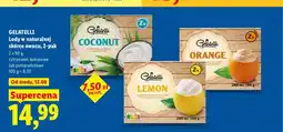 Lidl Lody w naturalnej skórce owocu kokosowe 2-pak Gelatelli oferta