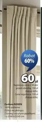 JYSK Zasłona Roxen oferta