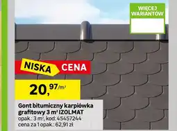 Leroy Merlin Gont bitumiczny oferta