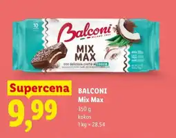 Lidl Ciastka Balconi Mix Max kokos oferta