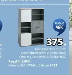 JYSK Regał Billund S90 oferta