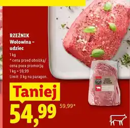 Lidl Wołowina udziec Rzeźnik oferta