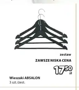 JYSK Wieszaki Absalon 3-pak oferta