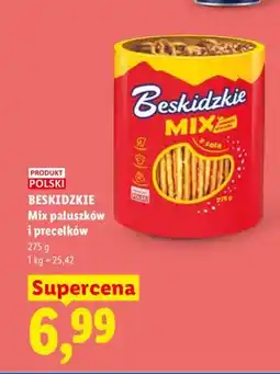 Lidl Mix paluszków i precelków Beskidzkie oferta