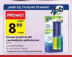 Intermarche Żelowe krążki do WC z podwójnym aplikatorem Apta oferta