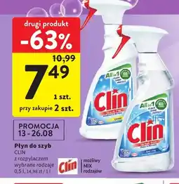 Intermarche Płyn do szyb Clin z rozpylaczem oferta