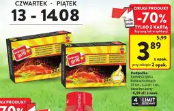 Intermarche Podpałka biała w kostkach Express Grill oferta