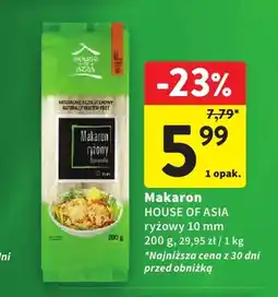 Intermarche Makaron ryżowy 10 mm House of Asia oferta