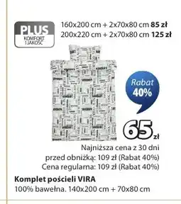 JYSK Komplet pościeli Vira oferta
