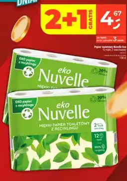 Dealz Papier toaletowy Nuvelle Eco 12-pak 2-warstwowy oferta