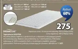 JYSK Topmaterac Dreamzone KVISTEN oferta