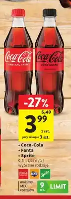 Intermarche Napój gazowany Coca-Cola Original Taste oferta