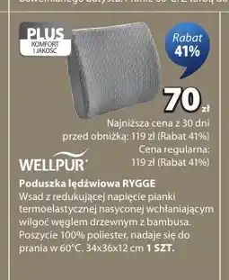 JYSK Poduszka lędźwiowa RYGGE Wellpur oferta