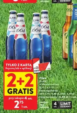 Intermarche Piwo 1664 Blanc oferta