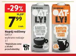 Intermarche Napój owsiany Barista Edition Caramel Flavour Oatly oferta
