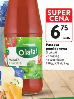 Intermarche Passata pomidorowa O la la! z bazylią oferta