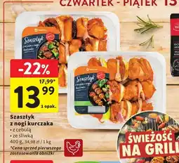 Intermarche Szaszłyk z nogi kurczaka z cebulą oferta
