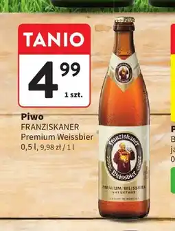 Intermarche Piwo Franziskaner Premium Weissbier oferta